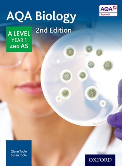 Cover for Glenn Toole · AQA Biology: A Level Year 1 and AS (Paperback Book) [2 Revised edition] (2015)