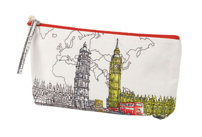 Cover for Galison · London Big Ben Handmade Pouch (MERCH) (2015)