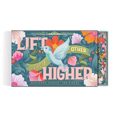Cover for Galison · Lift Each Other Higher 128 Piece Matchbox Puzzle (SPIEL) (2022)