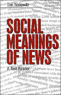 Cover for Daniel a Berkowitz · Social Meanings of News: A Text-Reader (Paperback Book) (1997)