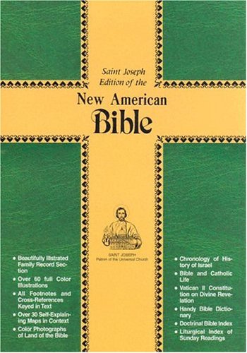 Cover for Catholic Book Publishing Co · Saint Joseph Personal Size Bible-nabre (Paperback Bog) [Box Lea edition] (2011)