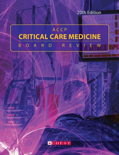 Cover for Multiple · Accp Critical Care Medicine Board Review: 20th Edition (Paperback Book) (1901)