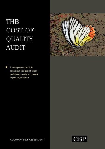 Cover for W. Jeffery Howard · The Cost of Quality Audit (Paperback Book) (2010)