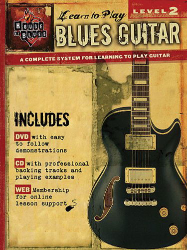 Cover for John Mccarthy · Blues Guitar - Level 2: House of Blues Learn to Play Series (Paperback Book) [Pap / Com edition] (2006)