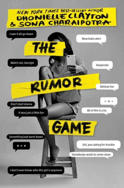 Cover for Dhonielle Clayton · The Rumor Game (Paperback Bog) (2023)