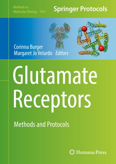 Cover for Glutamate Receptors: Methods and Protocols - Methods in Molecular Biology (Hardcover Book) [1st ed. 2019 edition] (2019)