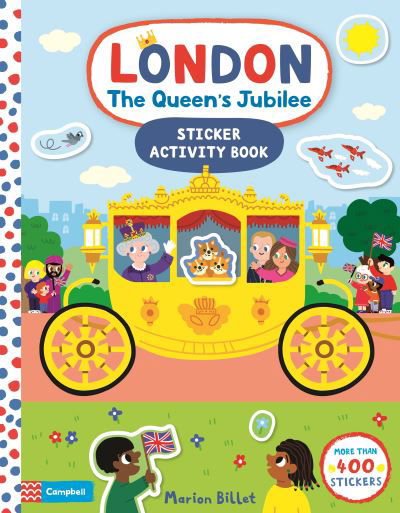 Cover for Marion Billet · London the Queens Jubilee Sticker Book (Paperback Book) (2022)