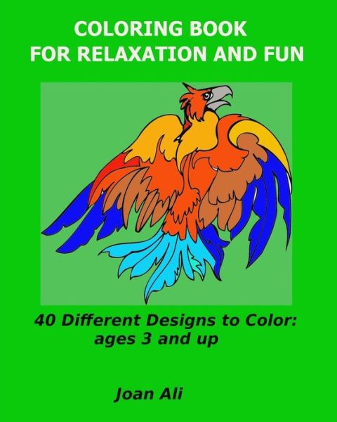 Cover for Joan Ali · Coloring Book for Relaxation and Fun (Pocketbok) (2017)