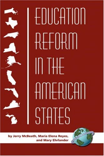 Cover for Mary Ehrlander · Education Reform in the American States (Hc) (Hardcover Book) (2007)