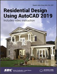 Cover for Daniel John Stine · Residential Design Using AutoCAD 2019 (Paperback Book) (2018)