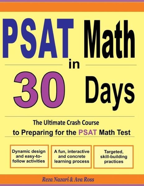 Cover for Ava Ross · PSAT Math in 30 Days (Paperback Book) (2018)