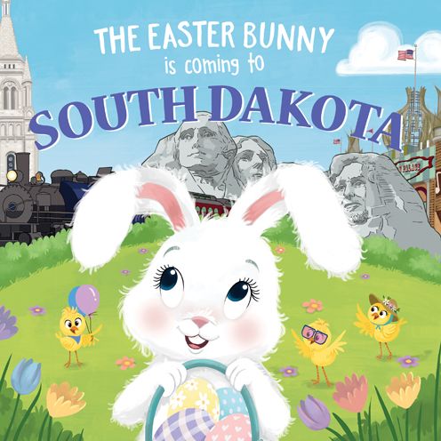 Cover for Eric James · The Easter Bunny is Coming to South Dakota (Hardcover Book) (2020)