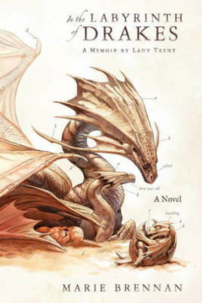 In the Labyrinth of Drakes: A Memoir by Lady Trent - Natural History of Dragons - Marie Brennan - Kirjat - Titan Books Ltd - 9781783297764 - tiistai 5. huhtikuuta 2016