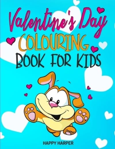 Cover for Harper Hall · Valentine's Day Colouring Book (Paperback Book) (2020)