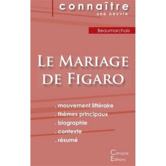 Cover for Beaumarchais · Fiche de lecture Le Mariage de Figaro de Beaumarchais (Analyse litteraire de reference et resume complet) (Taschenbuch) (2022)