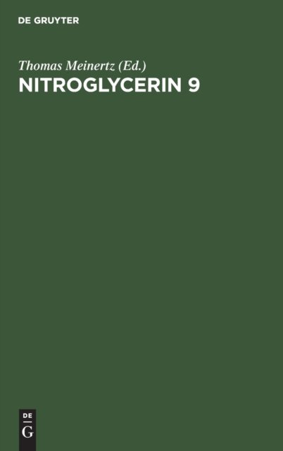 Nitroglycerin 9 (Book) (2000)