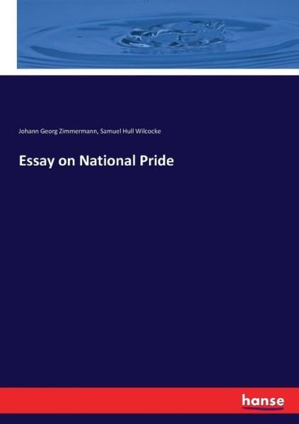 Cover for Zimmermann · Essay on National Pride (Bok) (2017)