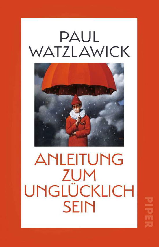 Cover for Watzlawick · Anleitung zum Unglücklichsei (Book)