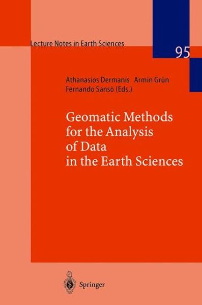 Cover for A Dermanis · Geomatic Methods for the Analysis of Data in the Earth Sciences - Lecture Notes in Earth Sciences (Paperback Book) (2000)