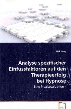 Cover for Lang · Analyse spezifisch.Einfussfaktoren (Buch)