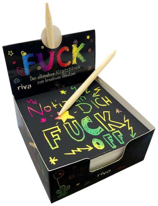 Cover for Fuck · FUCK - Der ultimative Kratzblock zum kr (Book)