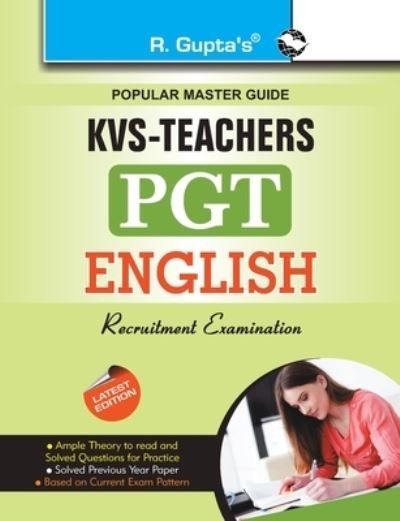 Cover for RPH Editorial Board · Kvs - Teachers (Pgt) English Guide (Paperback Bog) (2020)