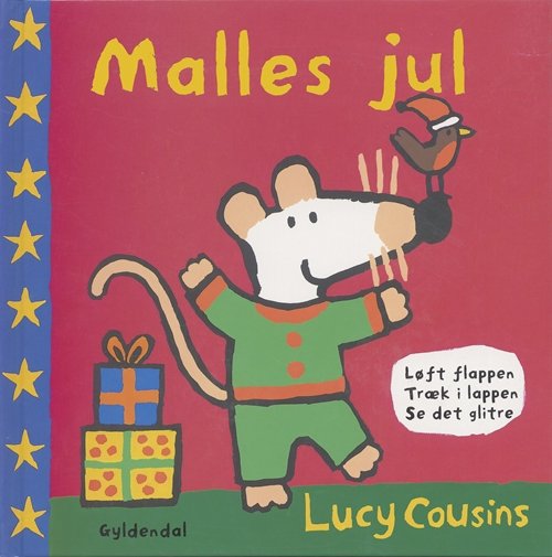 Cover for Lucy Cousins · Malles jul (Indbundet Bog) [1. udgave] (2000)