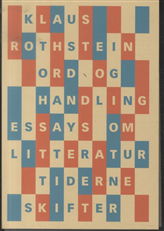 Cover for Klaus Rothstein · Ord og handling (Heftet bok) [1. utgave] (2013)