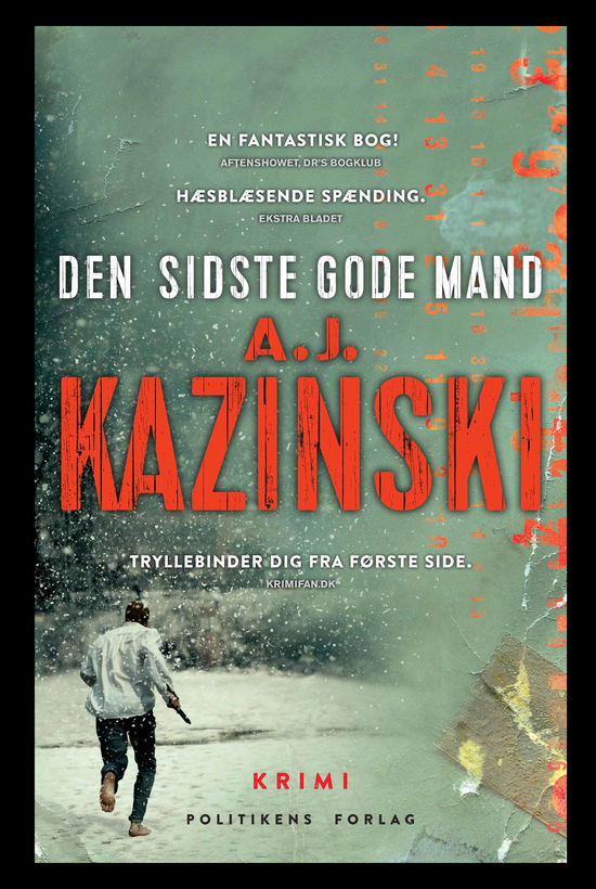 Cover for A.J. Kazinski · Den sidste gode mand (Paperback Bog) [10. udgave] (2017)