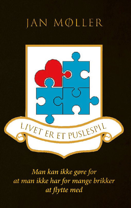 Cover for Jan Møller · Livet er et puslespil (Hardcover Book) [1st edition] (2023)