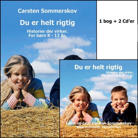 Cover for Carsten Sommerskov · Du er helt rigtig (Bog/CD) (2016)