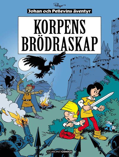 Cover for Johan och Pellevin 14 - Korpens brödraskap (Map) (2022)