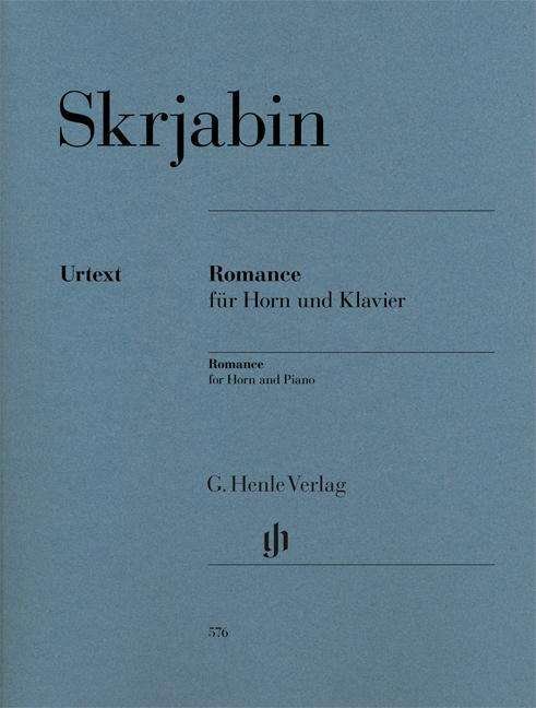 Cover for Skrjabin · Romance für Horn und Klavier (Bog)