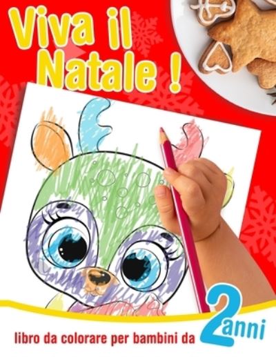 Cover for Lou &amp; Lou · Viva il Natale! - libro da colorare per bambini da 2 anni (Paperback Book) (2020)