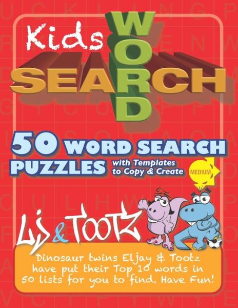 Cover for Memento Design · Eljay &amp; Tootz - 50 Word Search Puzzle Book (Paperback Book) (2020)