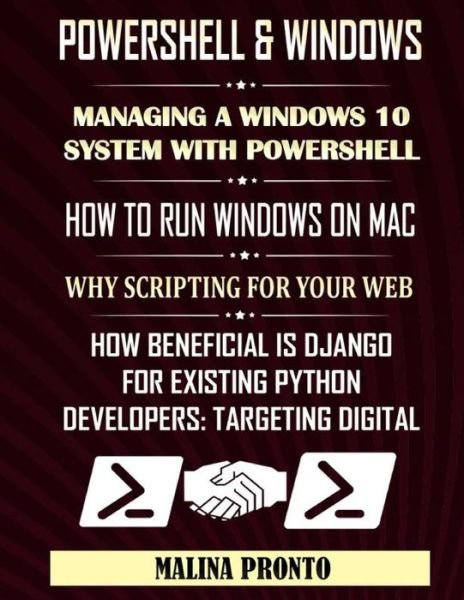 Cover for Malina Pronto · PowerShell &amp; Windows (Paperback Book) (2020)