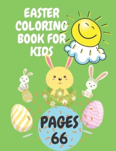 Cover for Mati Mati · Easter Coloring Book For Kids (Paperback Bog) (2021)