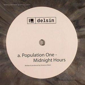 Cover for Population One · Midnight Hours / Two Sides on Every Sto (12&quot;) (2012)