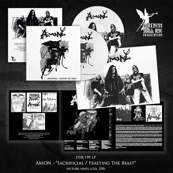 Sacrificial / Feasting the Beast - Amon - Music - DARKNESS SHALL RISE PRODUCTION - 9956683537764 - March 8, 2024