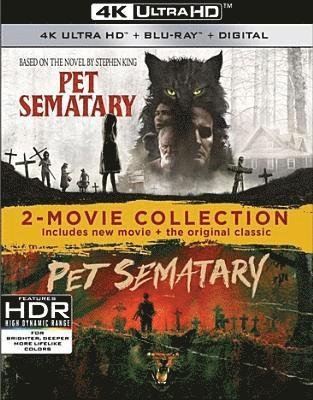 Cover for Pet Sematary 2019 &amp; 1989 (4K UHD Blu-ray) (2019)