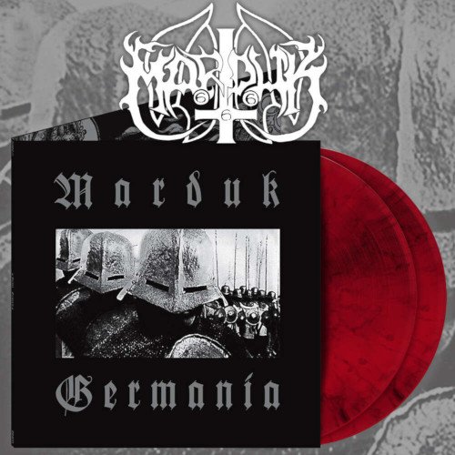 Cover for Marduk · Live In Germania (2 LP Blood Red Vinyl) (LP) (2022)