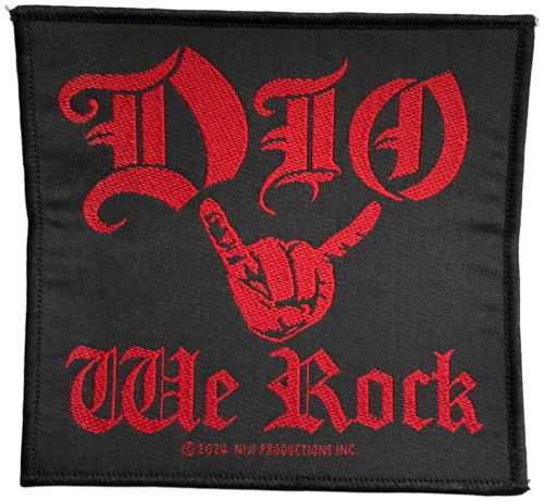 Cover for Dio · Patch We Rock (9,5 x 10 cm) (MERCH) (2025)