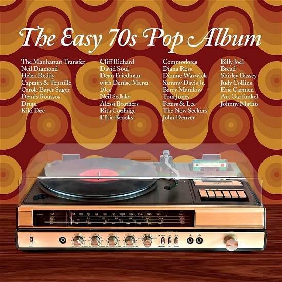 Cover for Easy 70s Pop Album / Various · Easy 70s Pop Album (LP) (2023)