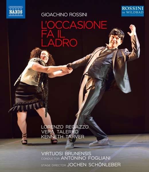 Cover for Gioachino Rossini · L'occasione Fa Il Ladro (Blu-ray) (2021)