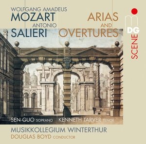 Cover for Musikkollegium Winterthur / Cond / Douglas Boyd · Mozart &amp; Sallieri: Arias And Overtures (CD) (2015)