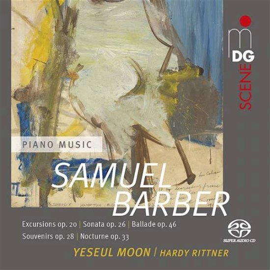 Cover for Yeseul Moon / Hardy Rittner · Samuel Barber: Piano Music (CD) (2020)