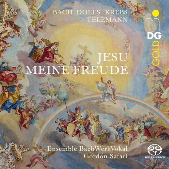 Cover for Ensemble Bachwerkvokal / Gordon Safari · Jesu Meine Freude - Bach. Doles. Krebs. Telemann (CD) (2021)