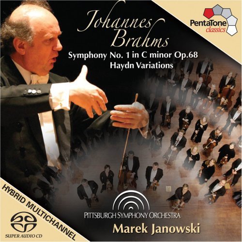 * Sinfonie 1/Haydn Variationen - Janowski / PISO - Musiikki - Pentatone - 0827949030765 - keskiviikko 1. elokuuta 2007