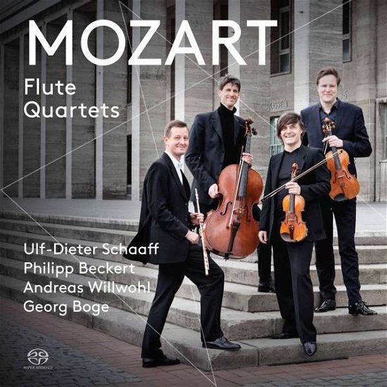 MOZART: Flute Quartets - Schaaf,Ulf-Dieter / Beckert,Ph. / Willwohl,A. / Boge,G. - Musik - PENTATONE - 0827949056765 - 25 augusti 2017