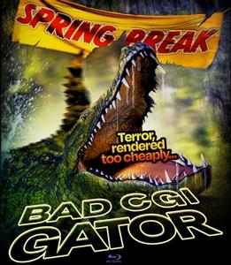 Cover for Feature Film · Bad Cgi Gator (Blu-ray) (2024)